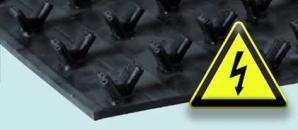 PEHD Betonschutzplatte PE el