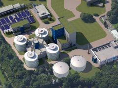 Stadtentwässerung Frankfurt am Main - Neubau der Schlammfaulung